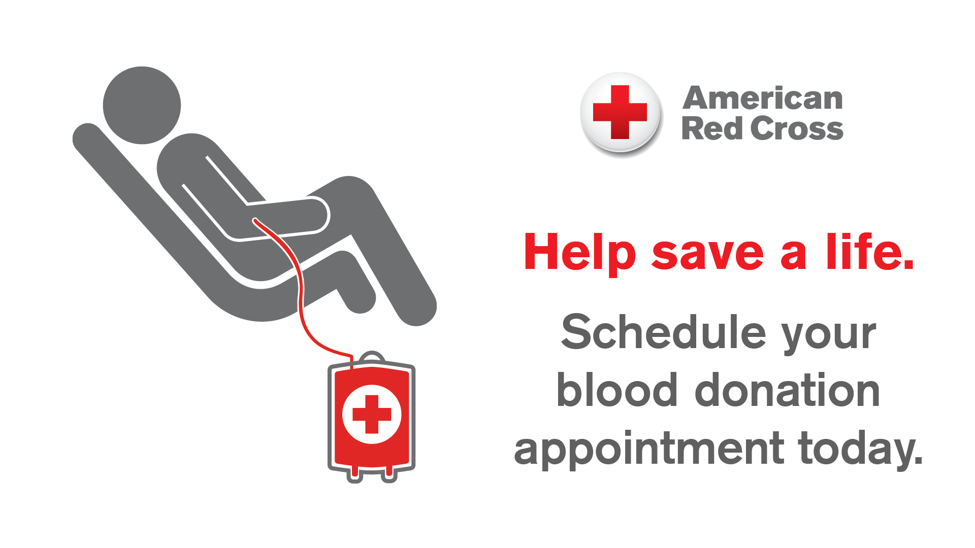 Help save a life. Schedule your blood donation appointment today.